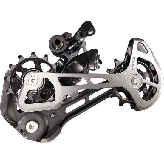 Shimano SLX M7100 SGS 12-speed achterderailleur in zwart, direct mount, voor mountainbikes en fietsversnellingen