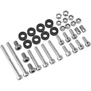 Zilveren SKS Bluemels Basic spatbordenset voor 27,5/29 inch mountainbikes en racefietsen, bescherming tegen modder en water