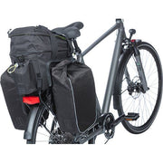 Basil Miles XL Pro bagagedragertas, waterdicht, geschikt voor 9-36 liter, met verstelbare riem en reflecterende details