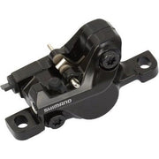 Shimano Deore hydraulische schijfremklauw BR-MT500 met 2 zuigers en post mount voor mountainbikes.