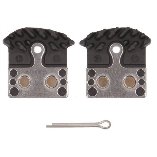 Shimano Scheibenbremsbelagsatz J04C Metall Mit Kühlrippen