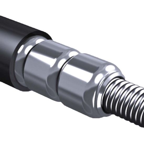Abus Ivera Steel-O-Flex 7200/110 fietsslot met 110 cm lang stalen kabel en meswebbing hoes, veilig en stevig voor fietsen