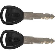 Abus 8900 kettingslot van 85 cm en 9 mm dik met ART 2 keurmerk op een witte achtergrond.