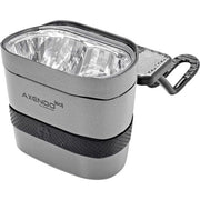 Spanninga Axendo 60 Xe e-bike koplamp met verlichting voor 6-36V elektrische fietsen, zwart en compact design