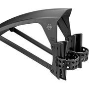 SKS S-Board/S-Blade 28" spatbordenset van PVC met snelkoppeling, geschikt voor fiets, zwart, compleet en duurzaam