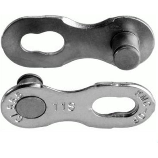 KMC NR EPT 11-speed missing link voor ketting, niet herbruikbaar, 5,5 mm, set van 2, voor fietsreparaties