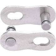 KMC Z1EHX 3/32 inch smalle missinglink kettingschakel met EPT-kaart, 2 stuks voor fietsreparatie of onderhoud