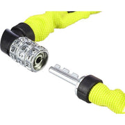 Abus 1200/60 web kettingslot van 60 cm en 4 mm dik, zichtbaar in de afbeelding.