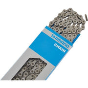 Shimano HG93 9-speed ketting met 114 schakels, geschikt voor fietsen, zichtbaar op een 550x454 afbeelding.