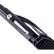 Ursus Wave achterstandaard met 40 mm bevestigingsplaat in zwart, stevige fietsonderstel voor optimale ondersteuning.