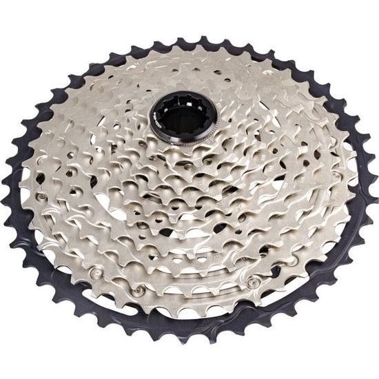 Shimano SLX CS-M7100 12-speed cassette met micro spline beam spider, zichtbaar op de fiets.
