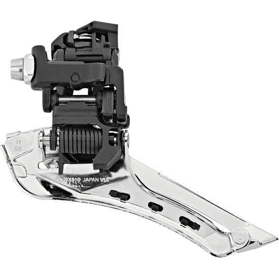 Shimano GRX FD-RS810 voorderailleur 2x11 snelheden, down pull, direct mount voor gravel- en cyclocrossfietsen