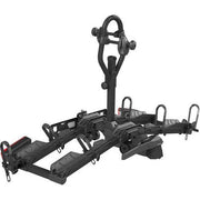 Hapro Atlas Xfold II fietsendrager voor trekhaak, zwart, kantelbaar, 2 fietsen, 13-polige aansluiting, geschikt voor auto.