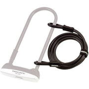 Trelock Loopcable Zs150 Ø10mm, flexibel kabelslot voor fietsbeveiliging, zichtbaar met slot en kabel op de afbeelding