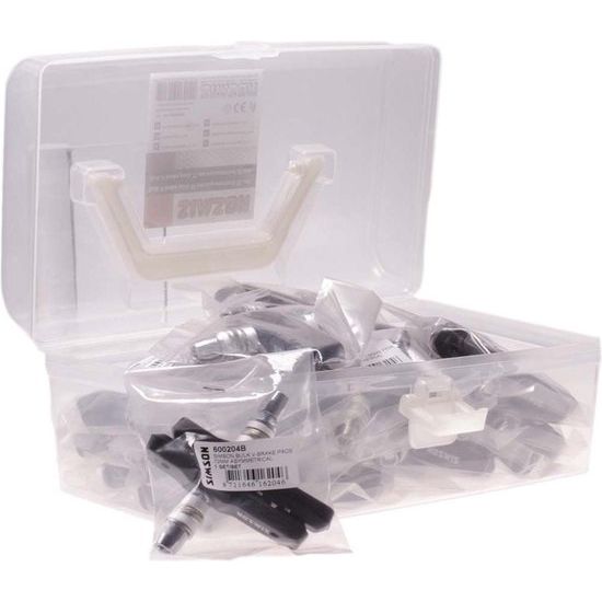 Simson V-Brake Bremsbeläge 72Mm Asymmetrisch (25 Paar)