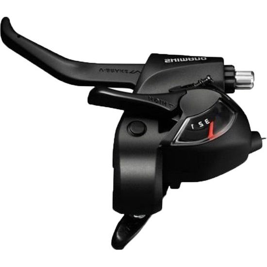 Shimano Schalt-/Bremshebel 3 Speed Tourney ST-TX800 Links - 2-Finger - Schwarz
