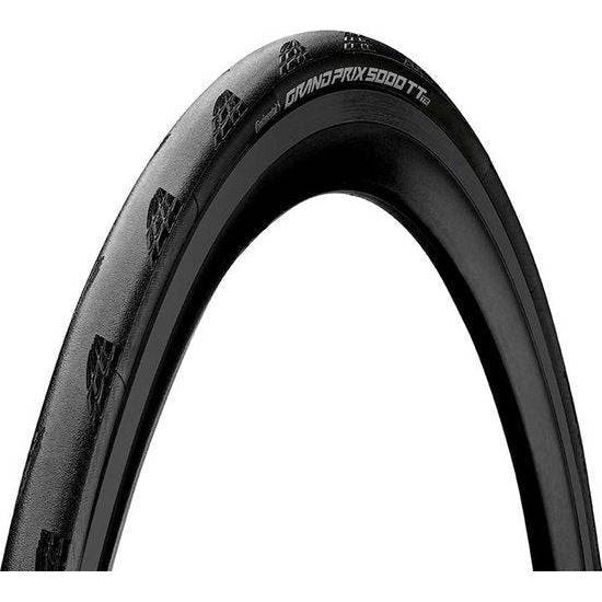 Continental Grand Prix 5000 TR TT TLR Vectran Breaker racefiets buitenband 28 inch, zwart, vouwband met geavanceerd veiligheidsprofiel