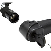 Zwart Abus Citychain 1010 kettingslot van 170 cm met 9 mm dikke ketting, geschikt voor veilig fietsen.