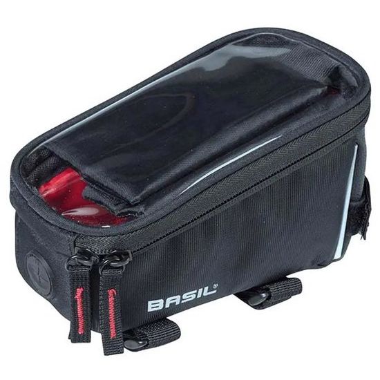 Basil Sport Design Double Rahmentasche Oberrohr 1,5 Liter - Schwarz