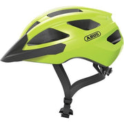 Abus Macator Mips racefiets helm met sportief ontwerp en ventilatie, geschikt voor wielrenners, op een neutrale achtergrond