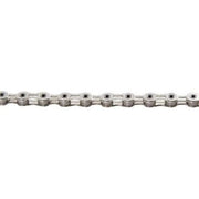 Zilveren KMC X9SL 9-speed ketting met 114 schakels, superlicht ontwerp voor racefietsen en MTB.