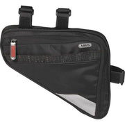 Abus ST 2250 frametas voor fietsers, robuust en geweven textiel, geschikt voor bikepacking en fietsaccessoires.