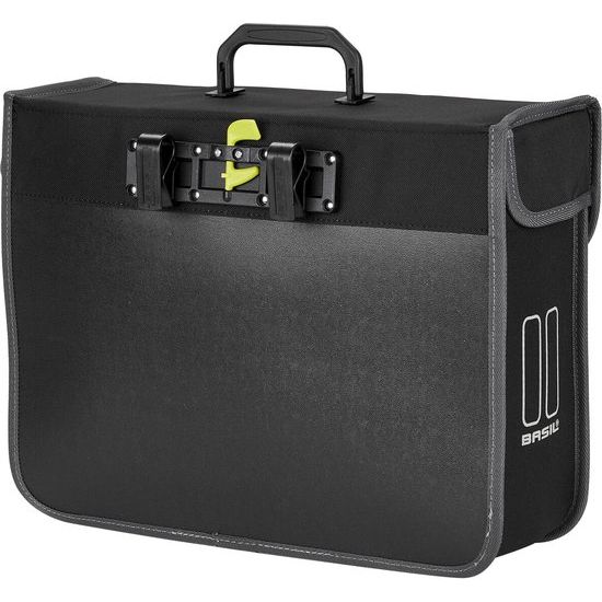 Basil Fietstas Malaga Xl 17 Liter 40 X16 X 31 Cm - Zwart