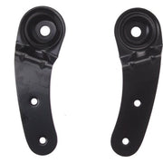 Abus SH485/495 montagebeugelset voor ringslot, zwart, inclusief slothouder en bevestigingsmateriaal, zichtbaar in de afbeelding