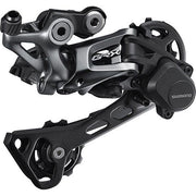 Shimano GRX RD-RX812 achterderailleur voor 11-speed met directe montage en Shadow RD-technologie op de fiets bevestigd