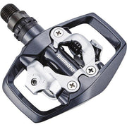 Shimano MTB SPD pedalen PD-ED500 met dubbele zijde en SM-SH56 cleats, geschikt voor mountainbikes en off-road rijden