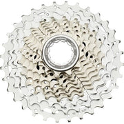 Shimano SLX CS-HG81 10-speed cassette met 11-34T tandwielen, zichtbaar op een 550x539 afbeelding.