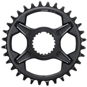 Shimano Deore XT 12-speed kettingblad met 4-arm ontwerp voor FC-M8100, FC-M8120 en FC-M8130, zichtbare details van het kettingblad