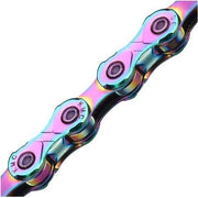 KMC 11-speed X11 ketting met 118 schakels in Aurora blauw voor snel en soepel schakelen op de fiets