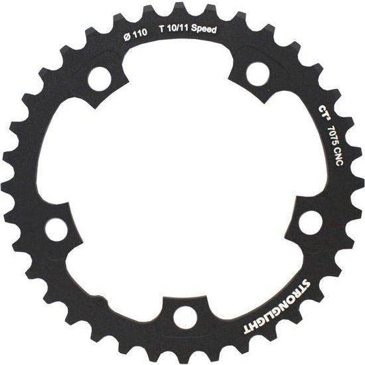 Stronglight Kettingblad Shimano/Sram/Fsa Type S Ct2 10/11V 39T Steek 110 Zwart - Le Coq Wielerartikelen