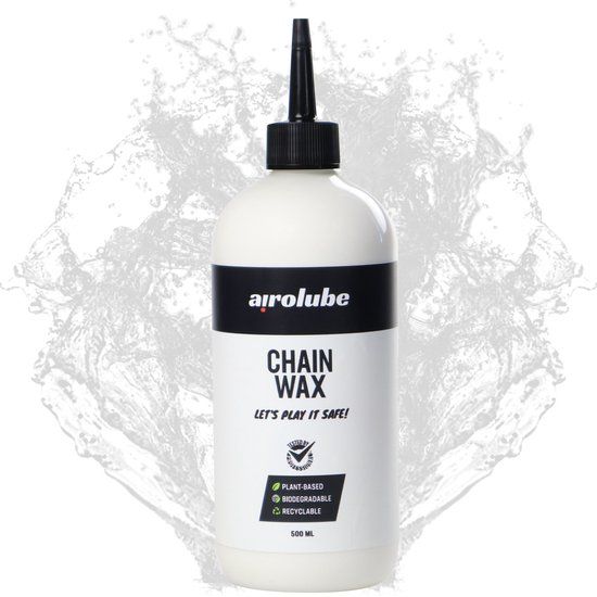 Airolube Chainwax kettingwax in een pot, biologisch afbreekbare smeermiddel voor fietsen en kettingen