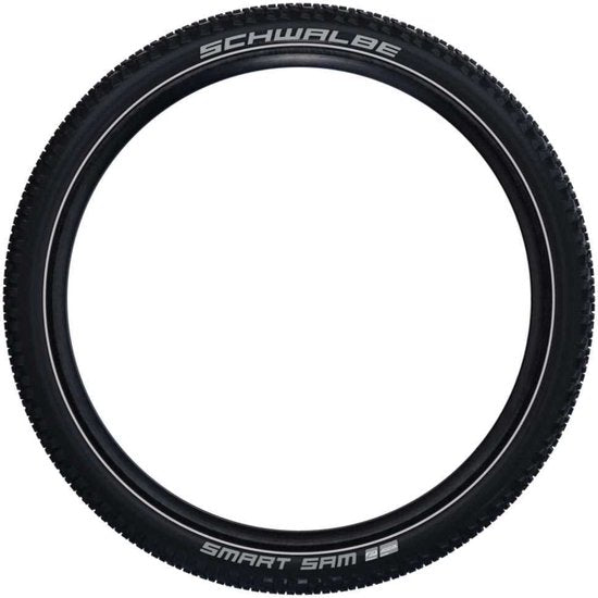 Schwalbe Buitenband 27.5" Smart Sam Plus ADDIX GreenGuard DD Reflectie 57-584 Zwart