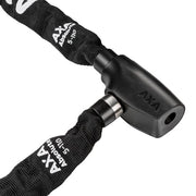 AXA Absolute 5 kettingslot met polyester hoes, 5 mm dik, geschikt voor beveiliging van fietsen of scooters.