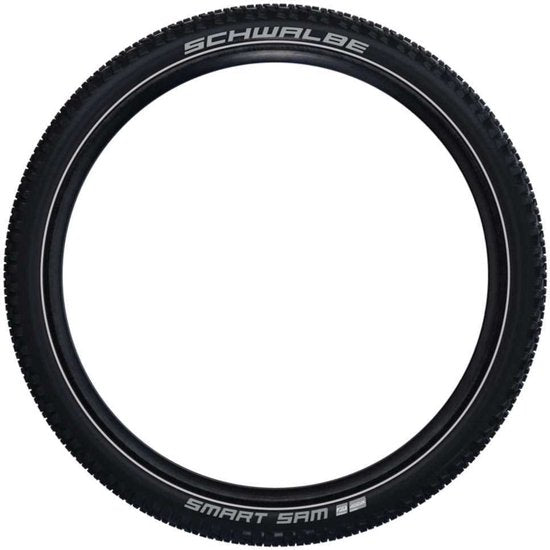 Schwalbe Buitenband 27.5" Smart Sam Plus Addix Greenguard Dd Reflectie 60-584 Zwart