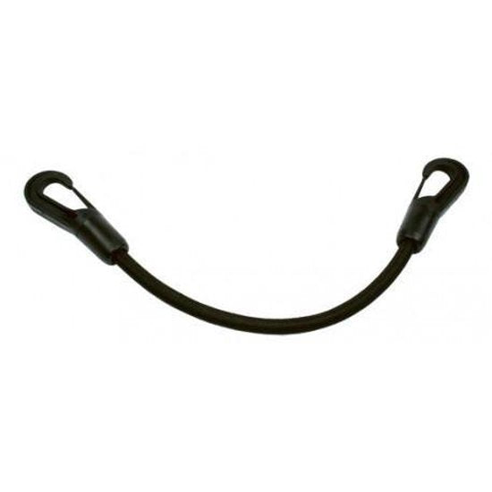 Steco Baby-Mee Binder 42 cm elastiek met 2 haken, zwart, drageraccessoire voor baby- of kinderwagens.