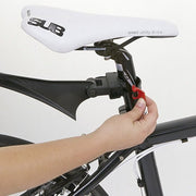 Polisport Michigan achterspatbord voor 28-inch fiets met slanke pasvorm en zadelpenbevestiging