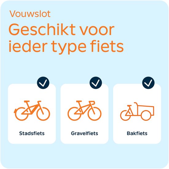 Axa vouwslot met stevig mechanisme, geschikt voor fietsen en scooters, zichtbaar in de afbeelding.
