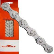 Sunrace single speed fietsketting CNS10 met Dacromet anti-roest coating, zichtbaar op 550x550 afbeelding