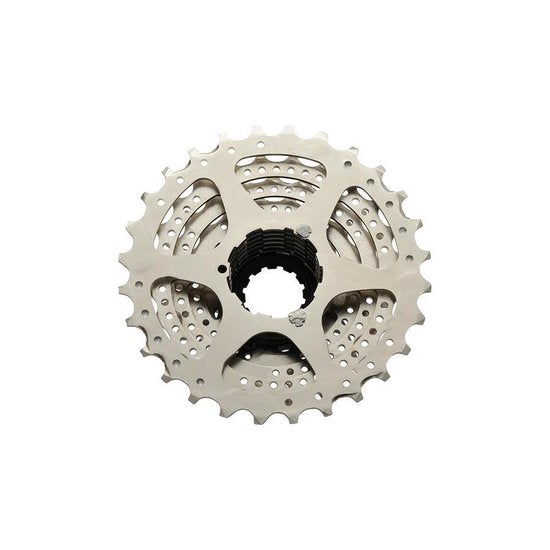 Shimano HG41 7-speed cassette met 11-28T tandwielen, geschikt voor fiets en soepel schakelen.