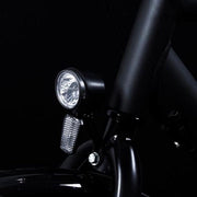 Spanninga X&O 30 Xe E-bike koplamp met witte LED-verlichting en bevestigingsbeugel, geschikt voor 6-36V elektrische fietsen