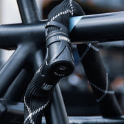 Abus Iven Chain 8210 kettingslot van 140 cm en 8 mm dikte, stevig slot met ketting voor beveiliging van fietsen en eigendommen