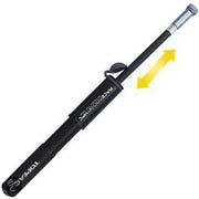 Topeak Minipomp Race Rocket Hp, compacte fietspomp in zwart met handvat, geschikt voor snelle bandenoplossingen.