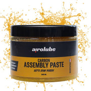 Airolube montagepasta met biologisch afbreekbare carbonassemblage, zichtbaar op de afbeelding, geschikt voor effectieve montage.