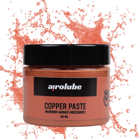 Airolube montagepasta met koperen pasta en keramische componenten, biologisch afbreekbaar en geschikt voor montagewerkzaamheden