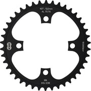 Zwart KMC kettingblad 42T 1/8" Single Speed 104 BCD, 3 mm dik, zichtbaar op de afbeelding.