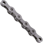 KMC X10 EPT 114 10-speed ketting in donker zilver, geschikt voor fiets met 1/2" x 11/128" aandrijving.